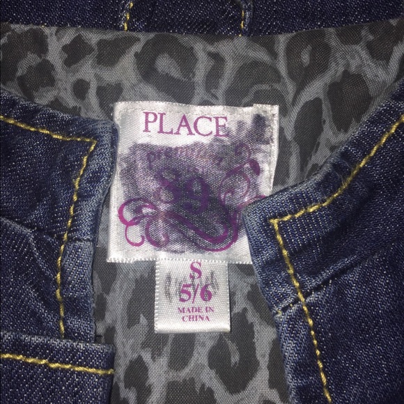 Girl’s Jeans Jacket S 5/6💕 - Picture 2 of 2